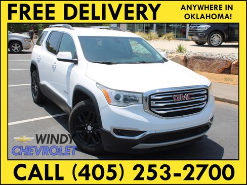 Used 2019 GMC Acadia SLT w/ LPO, Cargo Package AWD/4WD image 1