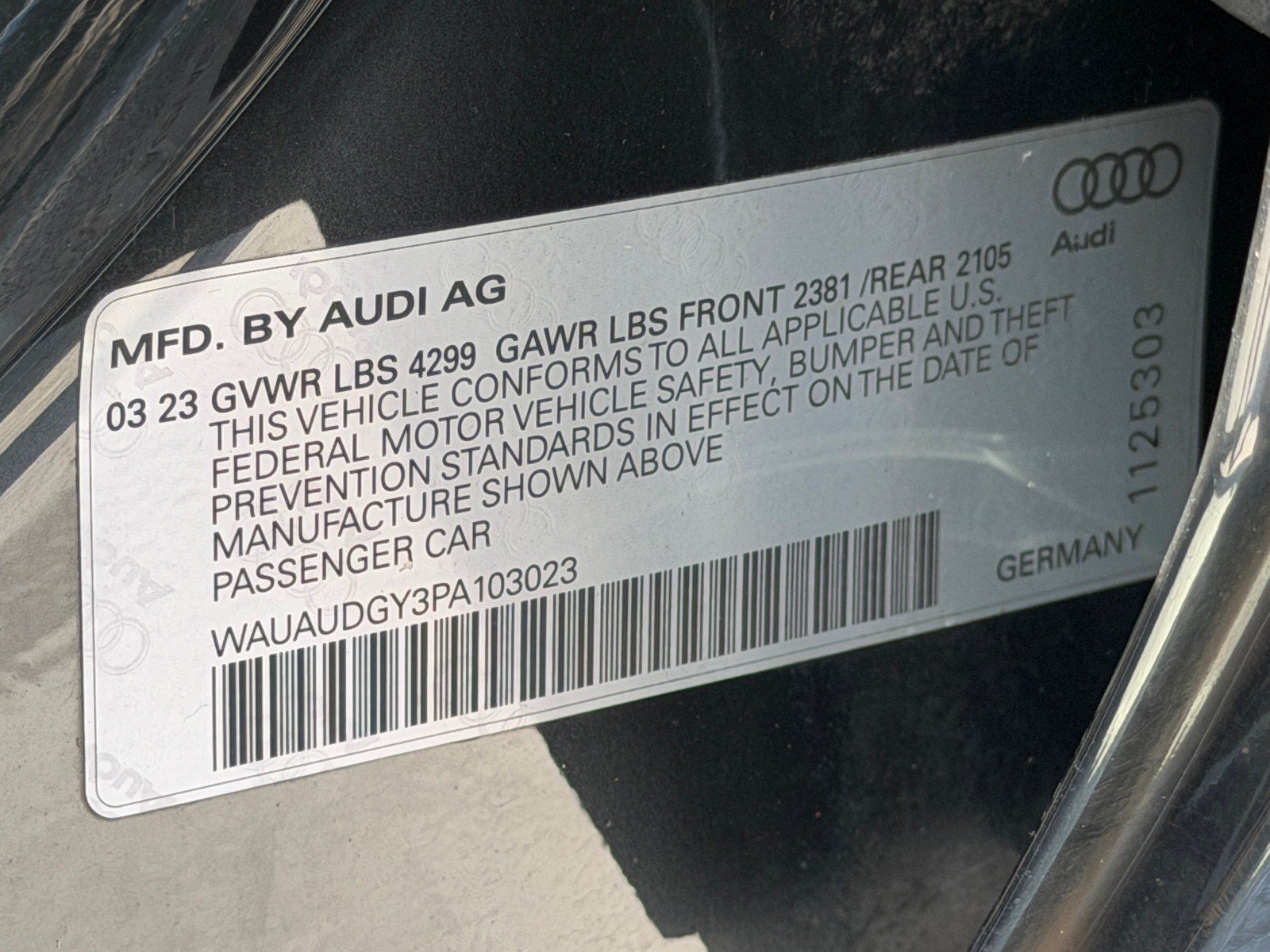 Used 2023 Audi A3 2.0T Premium w/ Convenience Package FWD image 49