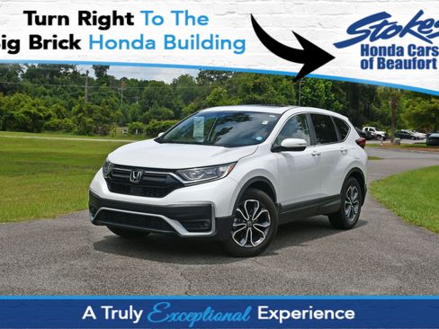 Used 2021 Honda CR-V EX-L image 1