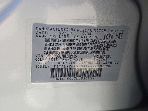 Used 2019 Nissan Kicks SV FWD image 26