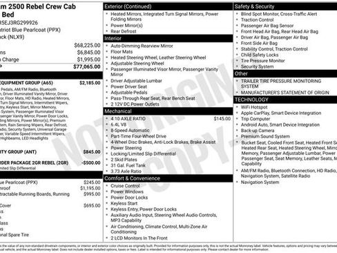 Used 2024 RAM 2500 Rebel w/ Level 2 Equipment Group image 29