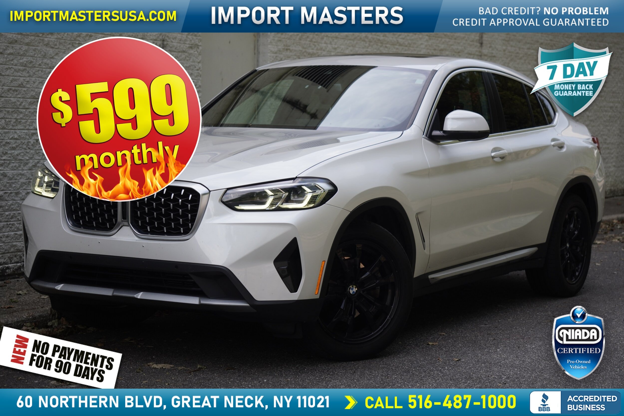 Used 2022 BMW X4 xDrive30i w/ Premium Package 2 AWD/4WD image 1