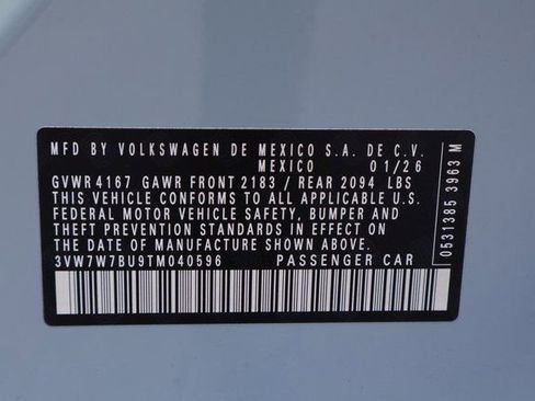 Used 2026 Volkswagen Jetta SE image 24