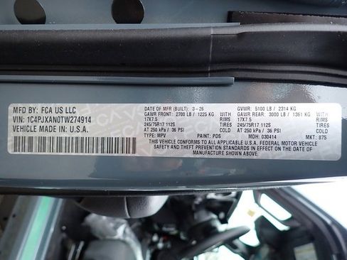 New 2026 Jeep Wrangler Sport S image 16