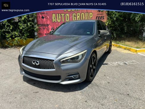 Used 2016 INFINITI Q50 3.0t Premium w/ 3.0T Premium Plus Package RWD image 1