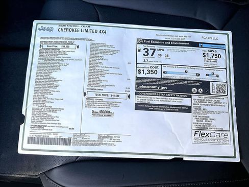 New 2026 Jeep Cherokee Limited image 23