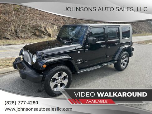 Used 2016 Jeep Wrangler Unlimited Sahara w/ Max Tow Package image 1