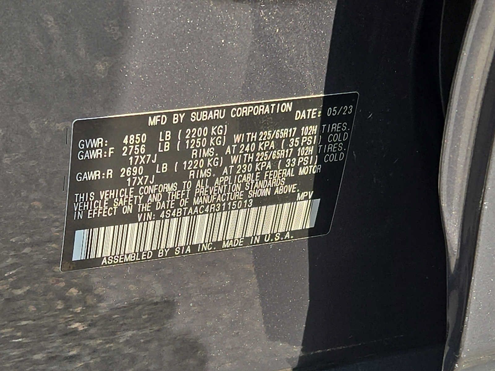 Used 2024 Subaru Outback AWD/4WD image 27