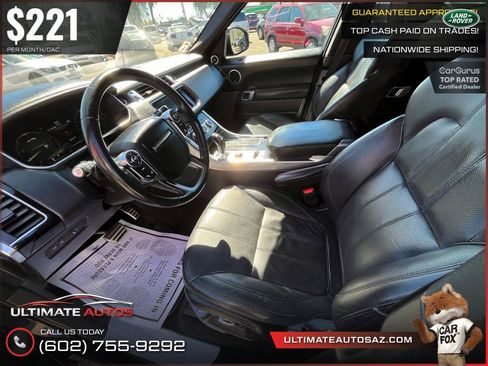 Used 2016 Land Rover Range Rover Sport Supercharged AWD/4WD image 9
