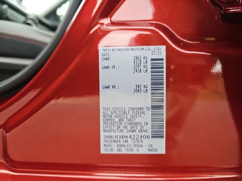 Used 2023 Nissan Altima 2.5 SR FWD image 35