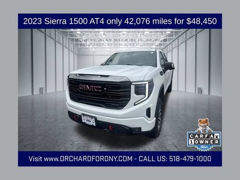 Used 2023 GMC Sierra 1500 AT4 w/ AT4 Premium Package AWD/4WD image 1