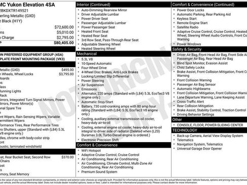 New 2026 GMC Yukon Elevation AWD/4WD image 4