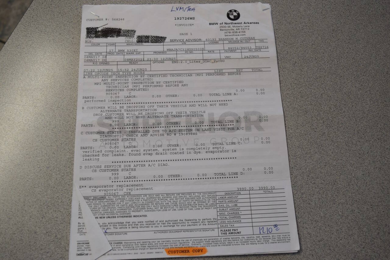 Used 2017 BMW 530i xDrive AWD/4WD image 76