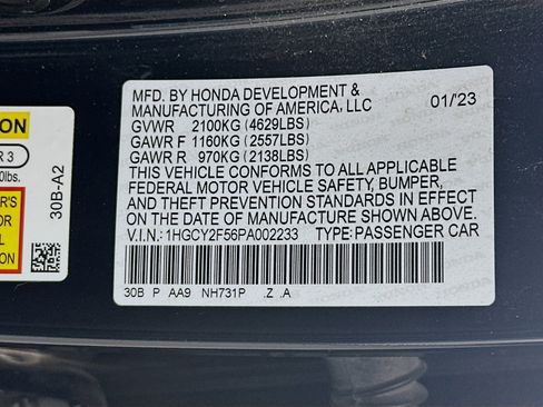 Used 2023 Honda Accord Sport image 12