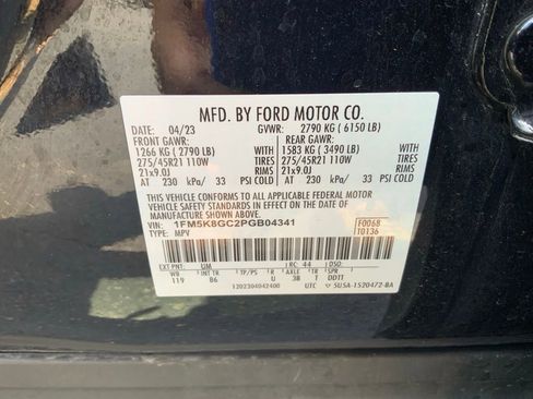 Used 2023 Ford Explorer ST w/ Equipment Group 401A AWD/4WD image 31