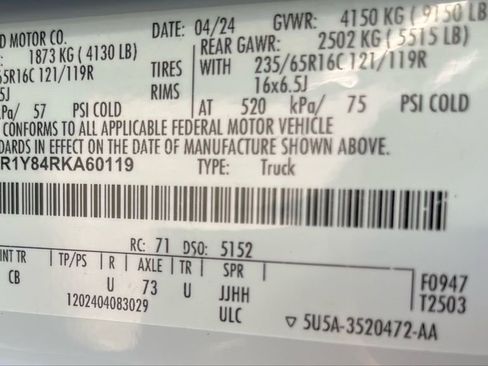 Used 2024 Ford Transit 250 Low Roof w/ Exterior Upgrade Package image 20