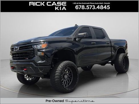 Used 2022 Chevrolet Silverado 1500 Custom Trail Boss w/ LPO, Dark Essentials Package AWD/4WD image 1