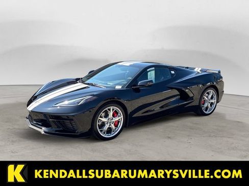 Used 2023 Chevrolet Corvette Stingray Premium Cpe w/ Z51 Performance Package RWD image 1
