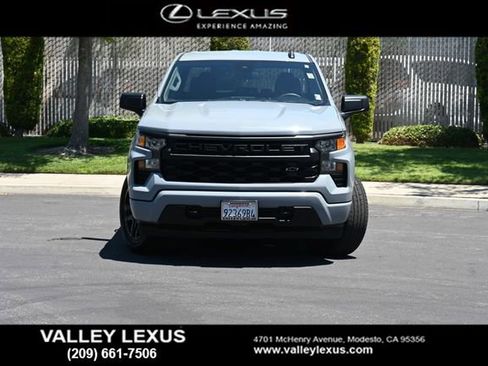 Used 2024 Chevrolet Silverado 1500 Custom w/ LPO, Dark Essentials Package RWD image 2