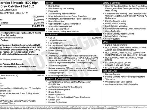 Used 2022 Chevrolet Silverado 1500 High Country image 13