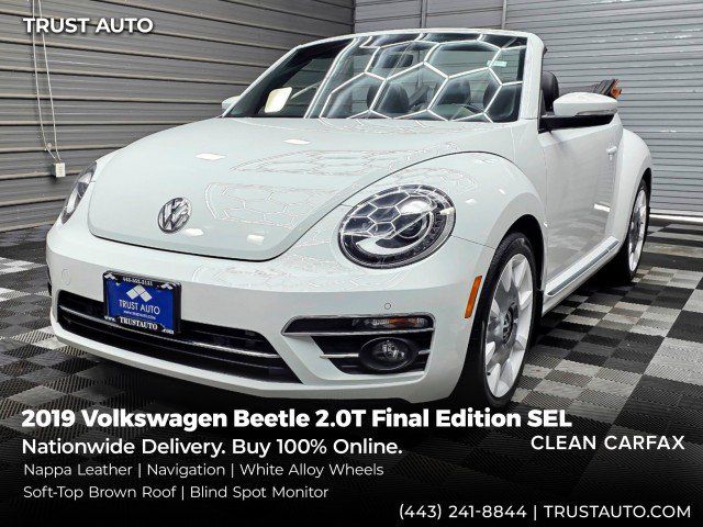 Used 2019 Volkswagen Beetle 2.0T Final Edition SEL FWD image 1