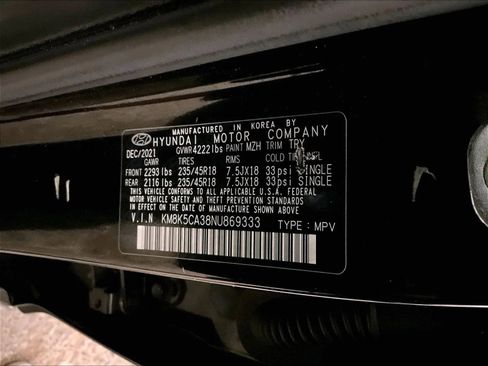 Used 2022 Hyundai Kona Limited AWD/4WD image 32