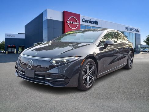 Used 2024 Mercedes-Benz EQS 450+ 4MATIC Sedan image 3