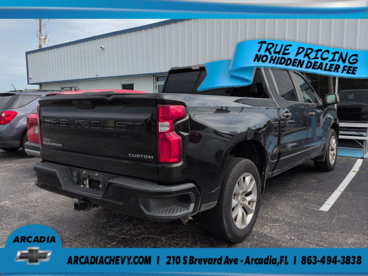 Used 2021 Chevrolet Silverado 1500 Custom RWD image 3