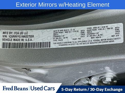 Certified 2022 RAM 1500 Big Horn image 31