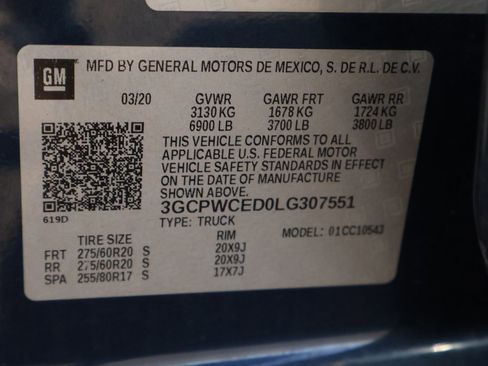 Used 2020 Chevrolet Silverado 1500 LT w/ Texas Edition image 31