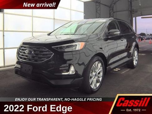Used 2022 Ford Edge Titanium w/ Equipment Group 301A AWD/4WD image 1