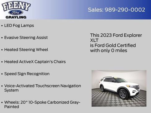 Used 2023 Ford Explorer XLT w/ XLT Sport Appearance Package AWD/4WD image 24