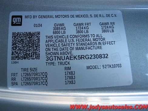 Used 2024 GMC Sierra 1500 Pro w/ Pro Value Package AWD/4WD image 40