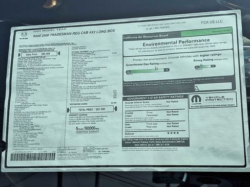 New 2025 RAM 2500 Tradesman image 20