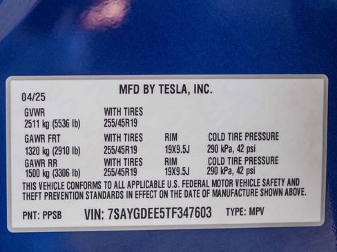 Used 2026 Tesla Model Y Long Range AWD/4WD image 26