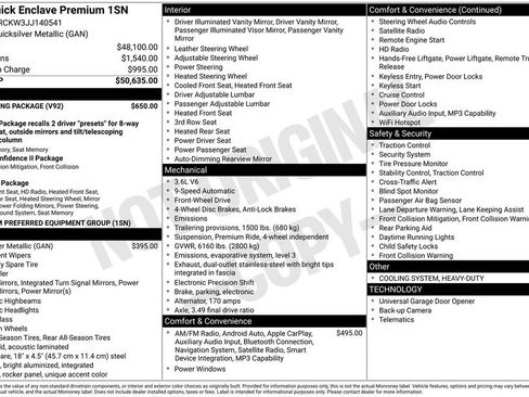 Used 2018 Buick Enclave Premium w/ Trailering Package image 4