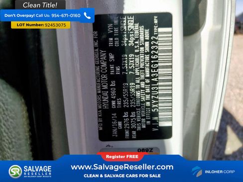 Used 2014 Hyundai Santa Fe Sport 2.0T w/ Navigation Package 06 image 17