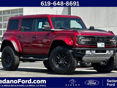 New 2026 Ford Bronco Raptor w/ Interior Carbon Fiber Pack