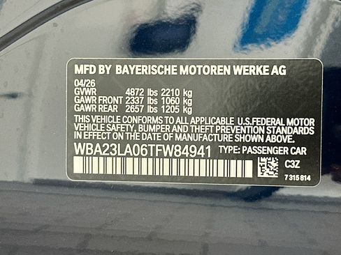 New 2026 BMW 330i xDrive Sedan w/ Premium Package AWD/4WD image 31