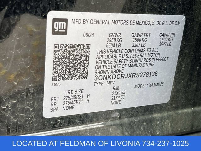 Certified 2024 Chevrolet Blazer EV RS AWD/4WD image 31