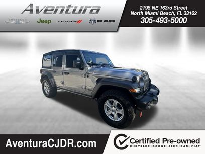Certified 2020 Jeep Wrangler Unlimited Sport S