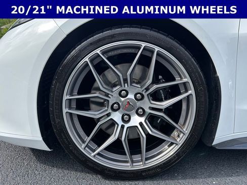 Used 2023 Chevrolet Corvette Z06 w/ Chrome Exterior Badge Package RWD image 7
