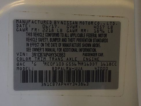 Used 2017 Nissan Sentra SR Turbo FWD image 33