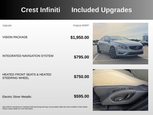 Used 2018 Volvo S60 T5 Dynamic w/ Vision Package FWD image 5