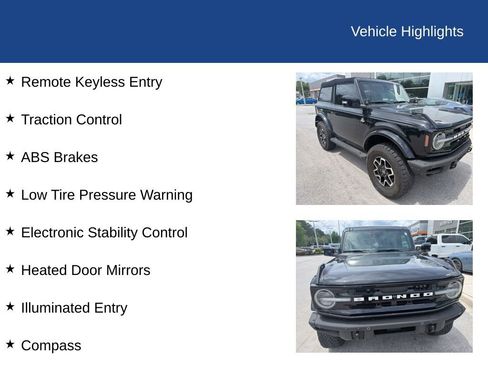 Used 2023 Ford Bronco Outer Banks AWD/4WD image 6