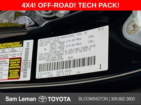 Used 2023 Toyota Tundra SR5 w/ TRD Off-Road Package image 30