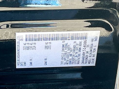 Used 2023 Nissan Maxima SR w/ Sport Mat Group FWD image 34