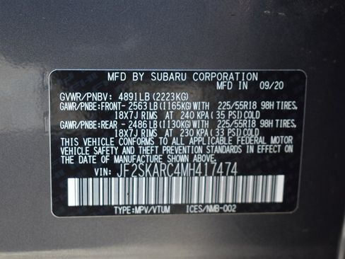 Used 2021 Subaru Forester Sport w/ Popular Package #2 AWD/4WD image 32