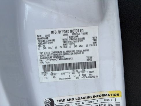 Used 2013 Ford F150 XLT w/ Luxury Equipment Group image 17