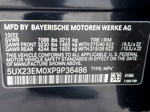 Used 2023 BMW X7 xDrive40i w/ Executive Package image 29